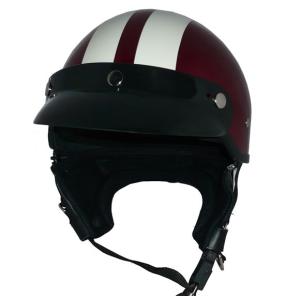 ザワキタ ZK-600 バイザー付きハーフジェット(マットオリーブグリーン