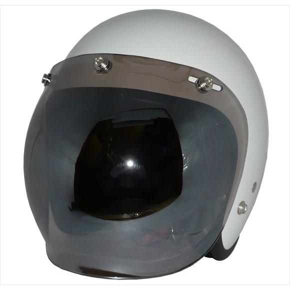 再入荷！ZK-380 スモールジェット（パールホワイト）+スモークミラーバブルシールド SG公認 全...