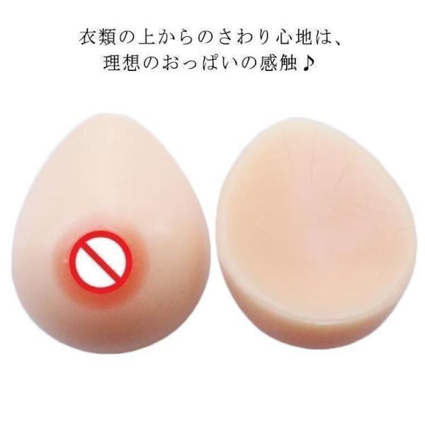 リアルシリコンおっぱい Bカップ 600g×2 バストアップ 人工乳房 おっぱい バストアップ 豊胸...