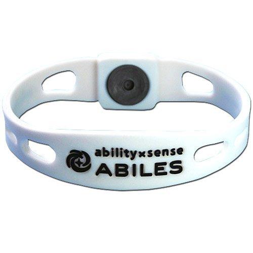 ABILES(アビリス) PLUS ブレスレット/アンクレット ホワイト S (17cm) 4404...