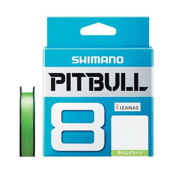 シマノ(SHIMANO) PEライン ピットブル 8本編み 150m 0.6号 ライムグリーン 14...