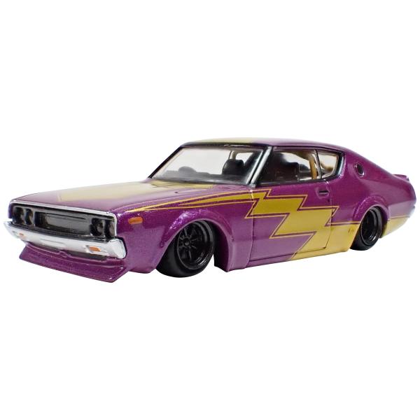 BoostGear 特注 AOSHIMA 1/64 グラチャン15弾 ケンメリGT-R 1973年式...