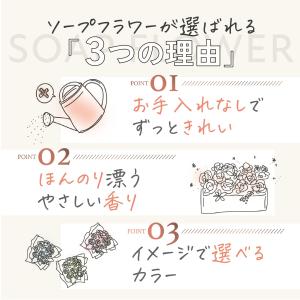 ポピー名古屋 ソープフラワー シャボンフラワー...の詳細画像4