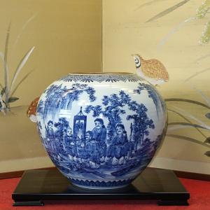 九谷焼 【在庫一掃セール】花瓶 陶器 本金牡丹梅 : ZAZU&CO. - 通販