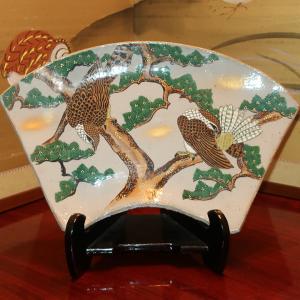 九谷焼 茶道具 香炉 古九谷風赤絵小紋 長谷川紀代作 : ZAZU&CO. - 通販