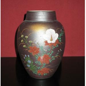 九谷焼 花瓶 陶器 本金割取人物 錦生作 : ZAZU&CO. - 通販 - Yahoo