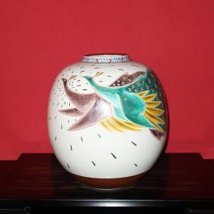 九谷焼 【在庫一掃セール】花瓶 陶器 本金牡丹梅 : ZAZU&CO. - 通販