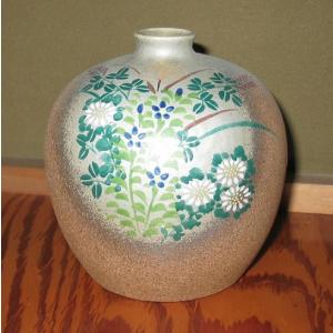 景徳鎮 青花山水花瓶 中国 陶磁器 工芸 - アートの友社 : くみあい
