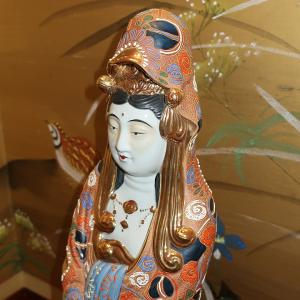 九谷焼 茶道具 蓋付茶碗 百人一首（細字入り）中田錦峰，橋田無聖作