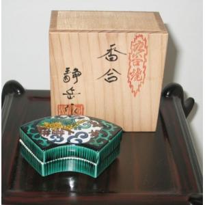 香炉　九谷焼　山岸大成作 九谷焼 山岸大成作 香炉 笹文 : 九谷焼 STYLeNCE スタイレンス - 通販