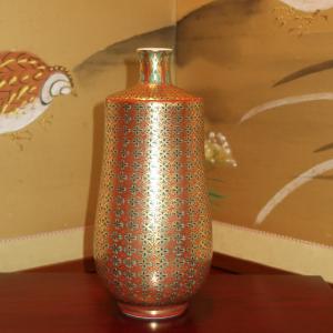 九谷焼 茶道具 香炉 細字 新古今和歌集毛筆 田村金星作 （限定品