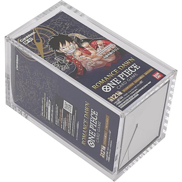 BOXローダー シュリンク付きカードゲームボックスを収納できる マグネットローダー(透明,  ワンピ...