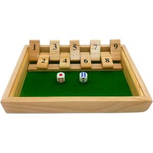 シャット ザ ボックス 携帯用 テーブルゲーム パーティー shut the box ボードゲーム ...