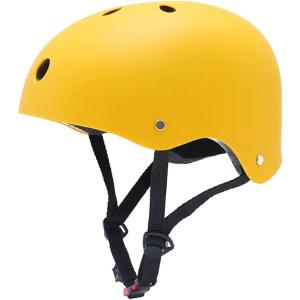 自転車 ヘルメット子供用 キッズヘルメット スポーツヘルメット 子ども 軽量 CE安全規格 M( イエロー,  M(52〜58cm ）)｜zebrand-shop