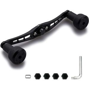 ベイト リール ハンドル 直径24mm TPE製 ノブ搭載 シマノ ダイワ 通用