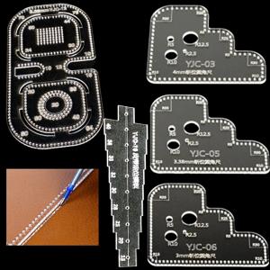 レザークラフト 定規セット DIY工具