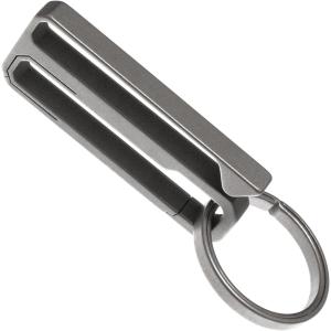 チタン カラビナ キーホルダー ベルト クリップ フック キーリング