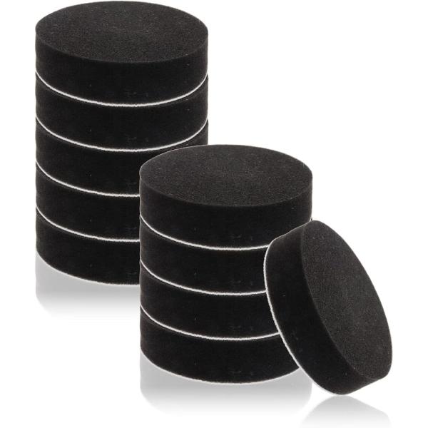 10個セット 愛車を傷つけない ソフト バフ スポンジ 電動ポリッシャー 洗車 ワックスがけ 研磨(...