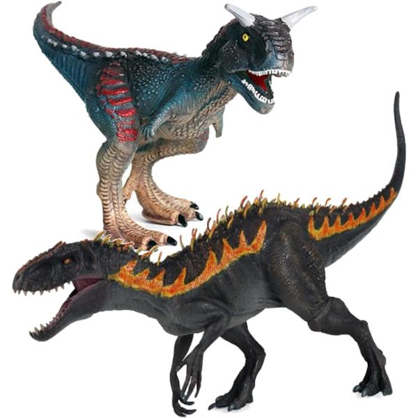 恐竜 フィギュア カルノタウルス 黒インドミナスレックス おもちゃ ブラックインドミナス カルノサウ...