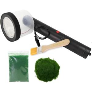 グラスアプリケーター ジオラマ 草 芝生 土 パウダー 静電植毛 噴霧器