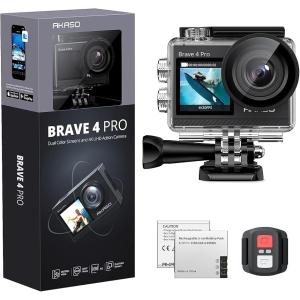 ビデオカメラ Akaso Brave 7 Amazon | AKASO Brave 7 LE アクションカメラ 4K 20MP 64GB