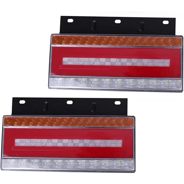 Avan Knight トラック 24V LED ライト テール ランプ 流れる シーケンシャル ウ...