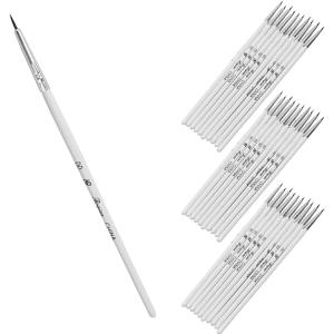 モデリングブラシ 30本セット プラモデル用 塗装筆 極細筆