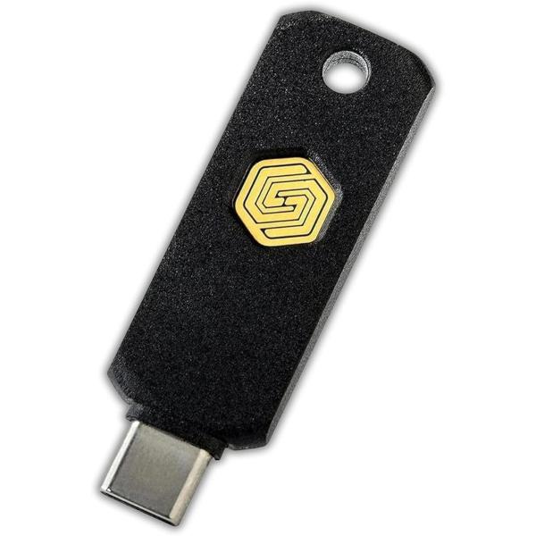 GoTrust Idem Key - C. USBセキュリティキー FIDO2 USB-C (クロム...