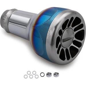 シマノ用スピニングリールアルミダブルハンドル パワーハンドルノブセット gomexus_cd98t20