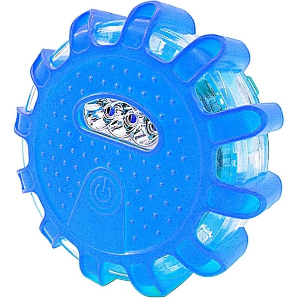 LED警告灯電池式 マグネット付き 12+3LED 非常信号灯 緊急灯 回転灯 ストロボライト 単4...