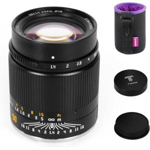 TTArtisan 50mm F1.4 単焦点レンズ フルサイズ マニュアル ソニーEマウント FEカメラ A7 A7II A7R A7S｜zebrand-shop