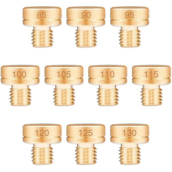 【互換品】メインジェット 10サイズ 丸大 ８X９メインジェットメインジェットセット T M/T R...