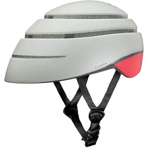 クロスカ Loop 自転車 ヘルメット 大人用 折りたたみ可能 持ち運び自由 おしゃれ 通勤 MDM( パール / レッド,  L)｜zebrand-shop