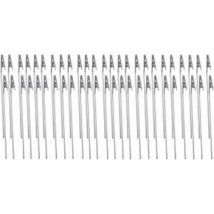 エアブラシ 塗装用 塗装棒 50本セット ペインティングクリップ ワニ口クリップ 塗装クリップ プラモデル
