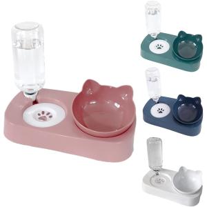 ペットボウル 猫 えさ 皿 犬 食器 フードボウル( ホワイト)｜zebrand-shop