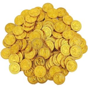 金貨 100枚 アンティーク 雑貨 おもしろ雑貨 コイン カジノ 宝箱 ゴールド お金 おもちゃ 古銭 海賊 (金貨100枚)