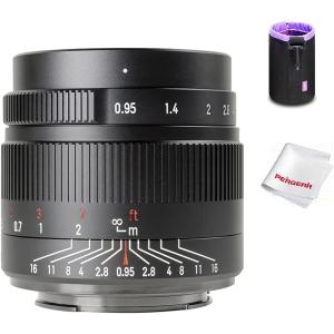 35mm F0.95 手動単焦点レンズ 交換レンズ レンズポーチバッグ同梱( Eマウント)｜zebrand-shop