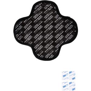 ヘルメットインナーパッド 吸汗速乾 COOLMAX素材 ベルクロ付き