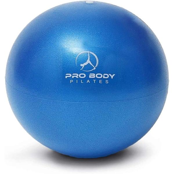 正規輸入品ProBody Pilates ミニエクササイズボール 空気調整器付き約23cm ：バレー...