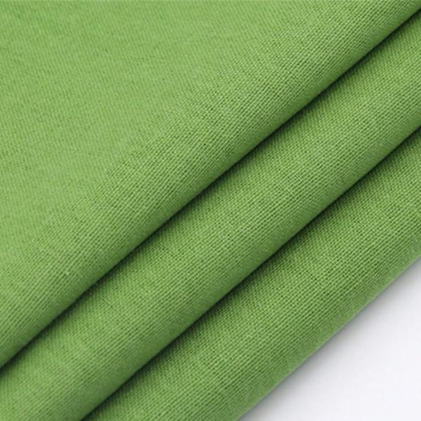 【互換品】 全17色 プレミアム 綿 麻 カラー 生地 手芸用 2m 幅1.4m(ライトグリーン)