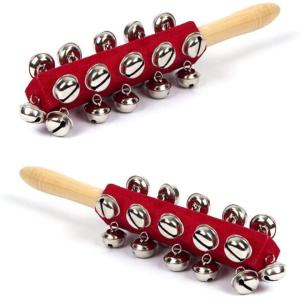 カウベル ドラムセット用 パーカッション 楽器 低音 高音 ダブルベル