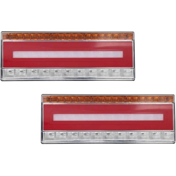 Avan Knight トラック 24V LED ライト テール ランプ 流れる シーケンシャル ウ...