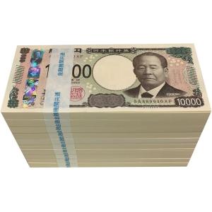 100万円 ダミー 札束 純正帯 レプリカ 金運 祝い プレゼント 景品 防犯