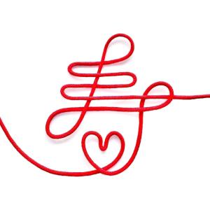赤い糸 寿 20cm フォト パーティー ウエディング ブライダル 結婚式 披露宴( ワンサイズ)｜zebrand-shop