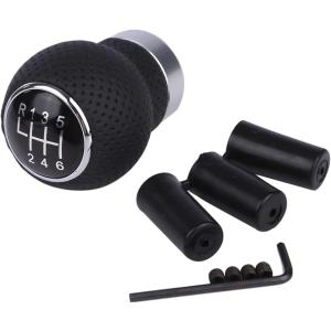 シフトノブ シフトパターン カー マニュアル ギア 黒 6速mt シフター