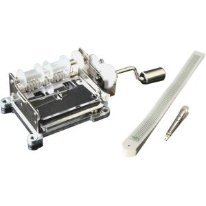 Wingostore 30弁手回しオルゴール音楽ボックスMovement with銅製ギア