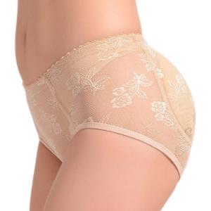 ベージュ ヒップアップショーツ パッド入り L POMAIKAI