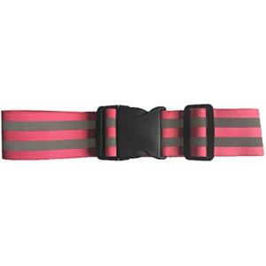 反射ベルト 反射材付き 伸縮 反射バンド 蛍光反射 たすき掛け 高視認性 夜間 ジョギング ウォーキ...