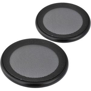 スピーカー グリルカバー メッシュ スチール 汎用 左右
