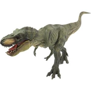 30cm級 恐竜 ティラノサウルス フィギュア 両足自立 PVC 口開閉 MDM